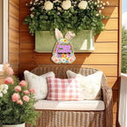 Large Size 12" Wooden Easter Ornaments to Paint, Wooden DIY Blank Unfinished - Image 5