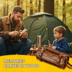 Wood Carving Kit, Deluxe Wood Carving Set, 6 Wood Carving Knives 8 Chisels 6 - Image 7