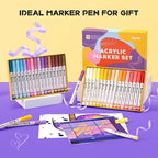 Arrtx 48 Colors Acrylic Marker, - Image 5