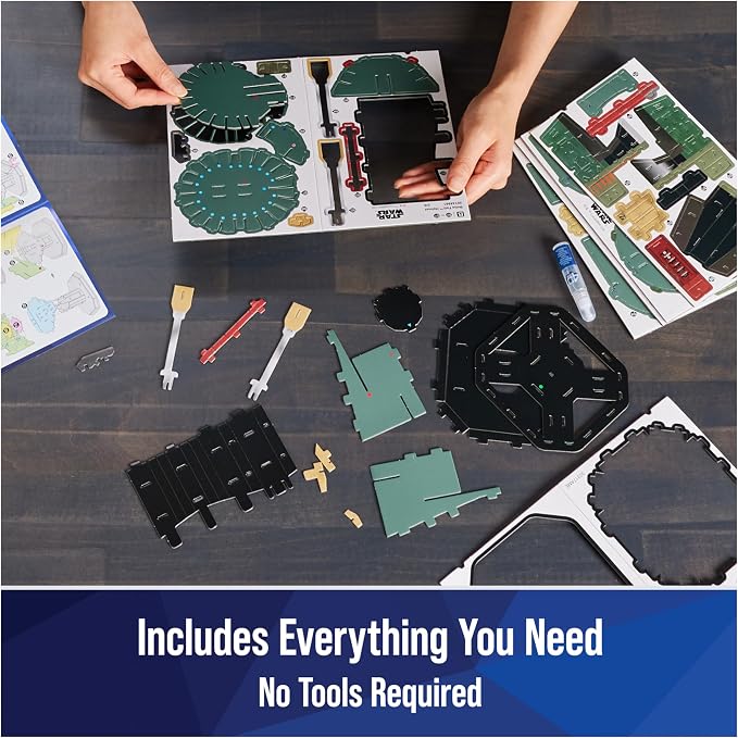 4D Build, Star Wars Boba Fett 3D Model Kit, Star Wars Collectibles & Desk Decor - Image 3