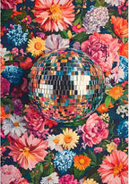 MYBISYMQQ Stamping Cross Stitch Kit Disco Ball, Counting Cross Stitch Kit by Unknown