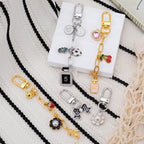 30pcs Gold & Silver Keychain Making Kit, Key Ring Swivel Snap Hook Chains - Image 7
