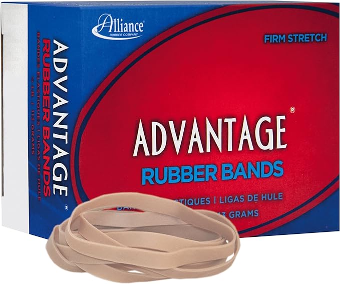 Alliance Rubber 26649 Advantage Rubber Bands Size #64, 1/4 lb Box Contains - Image 2