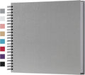 potricher 12 x 12 Inch Large DIY Scrapbook Photo Album 80 Pages Thick Kraft by potricher