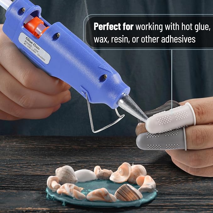 Mr. Pen- Hot Glue Gun Finger Protectors, Rubber Fingers Tips, Rubber Finger - Image 6