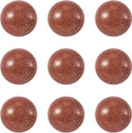 FASHEWELRY 50Pcs Natural Synthetic Goldstone Cabochons Flat Back Gemstone by FASHEWELRY