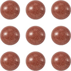 FASHEWELRY 50Pcs Natural Synthetic Goldstone Cabochons Flat Back Gemstone by FASHEWELRY