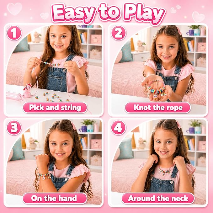 DUPHLAGT Kids Bracelet Making Kit - Image 5
