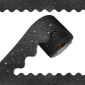 70Ft Shine Black Bulletin Board Borders，Scalloped Poster Boards Decorations Trim by Unknown