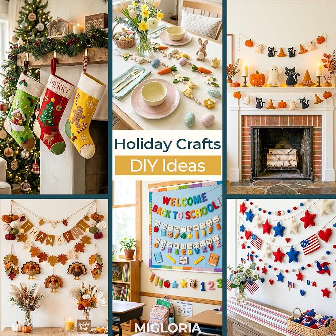 Felt Fabric Sheet 18 x 18 Inch, 1.6mm Thick | Soft and Flexible Nonwoven - Image 6