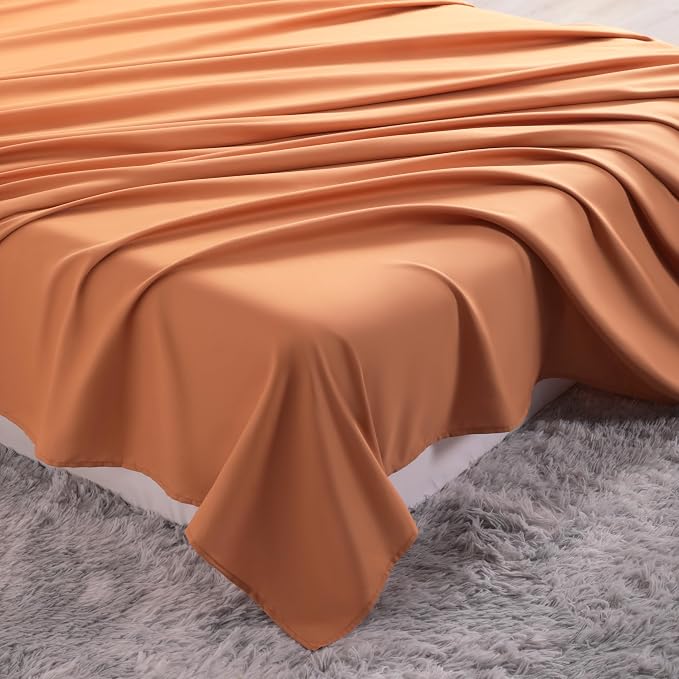 NTBAY Twin Extra-Long Flat Sheet Only - Image 7