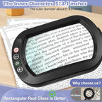 12X Square Magnifying Glass - Image 2