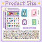 10000+ Letter Stickers for Scrapbooking Junk Journal Supplies Craft Decor | - Image 2
