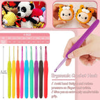Coopay 63 PCS Crochet Kit for Beginners, Upgraded Crochet Set - Image 4