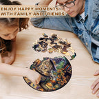 KAAYEE Wooden Puzzles for Adults, 3D Visual Effect Magic Feline Cat Wooden - Image 5