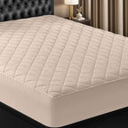 Utopia Bedding Quilted Fitted Mattress Pad, Full Size, Elastic Fitted Mattress by UTOPIABEDDING