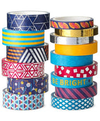Mr. Pen- Washi Tape Set, 15 Rolls, Metallic Foil | 5 Yards/Roll, Washi Tape by MrPen