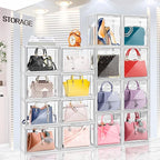 DILIBRA 4 Packs Clear Plastic Handbag Storage Organizer - Image 4