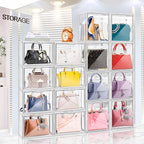 DILIBRA 4 Packs Clear Plastic Handbag Storage Organizer - Image 3