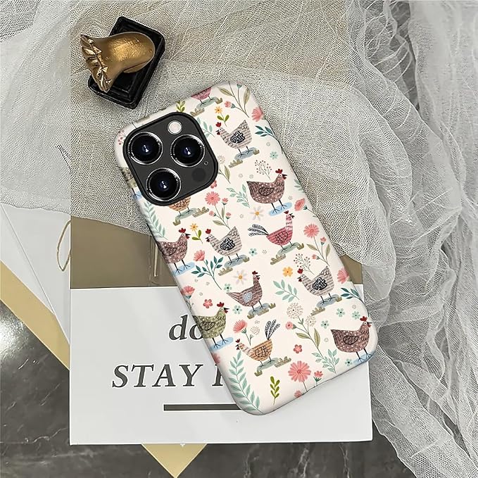 ZHEGAILIAN Case for iPhone 16 Pro Max, Chicken Farmhouse Animal Rooster Durable - Image 6