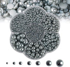 5600PCS Half Round Pearls Flatback Imitation Pearls by MLGDA