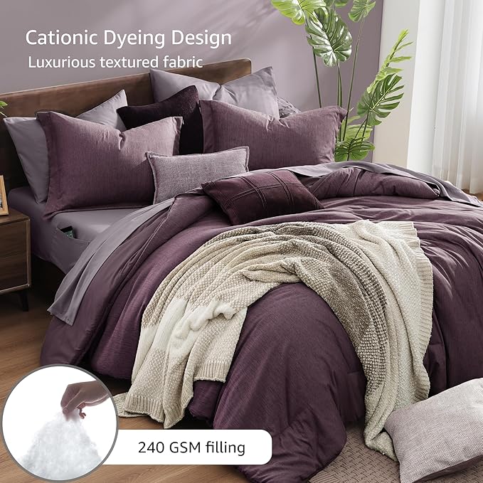 Monbix Queen Comforter Set - Image 3