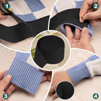 Airisoer 3 Inch Elastic Band for Sewing, 12 Yard High Elasticity Sewing Elastic - Image 6