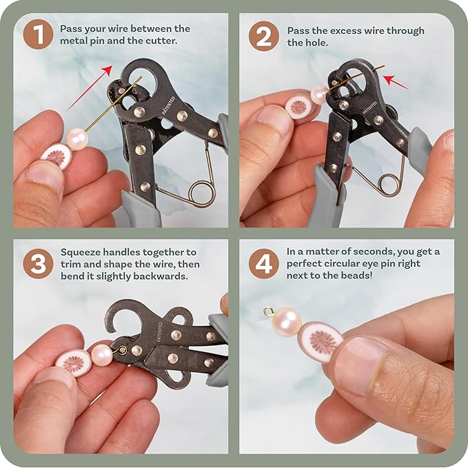 The Beadsmith Original One Step Looper | Create and Trim Consistent 1.5 mm Loops - Image 4