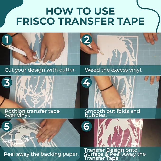 Frisco Craft Clear Transfer Tape - Image 8