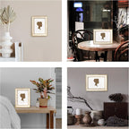 AELS 5x7 Inch Vintage Picture Frame, Elegant Antique Photo Frames - Image 4