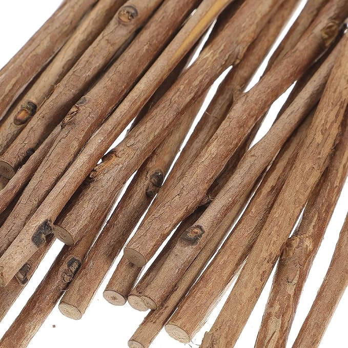 Didiseaon 100pcs 3. 9-inch Natural Wood Sticks, Tea Tree & Boxwood, Driftwood - Image 3