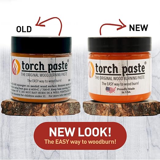 Torch Paste - The Original Wood Burning Paste | Made in USA Heat Activated - Image 3