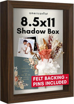 Americanflat 8.5x11 Shadow Box Frame by Americanflat