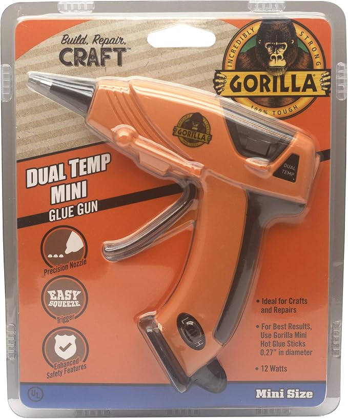 Gorilla Dual Temp Mini Hot Glue Gun Kit - Image 3