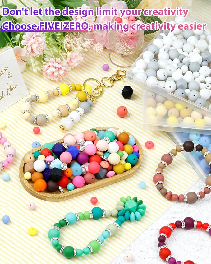FIVEIZERO 172PCS Silicone Beads - Image 6