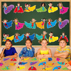 gisgfim 80Pcs Super Theme Hero Cutouts Back to School Decorations Bulletin - Image 5