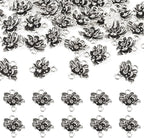 Craftdady Tibetan Style Antique Silver Alloy Pendants Cute Metal Dangle Charms - Image 6