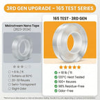 Double Sided Tape Heavy Duty, Picture Hanging Adhesive Strips) - Image 3