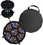 DND Dice Storage Case with Tray, D4 D6 D8 D10 D% D12 D20 Dice Set Case by Baval