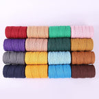 Khaki Cotton Macrame Cord, 4mm x 109Yards, Crafts & More - Image 5