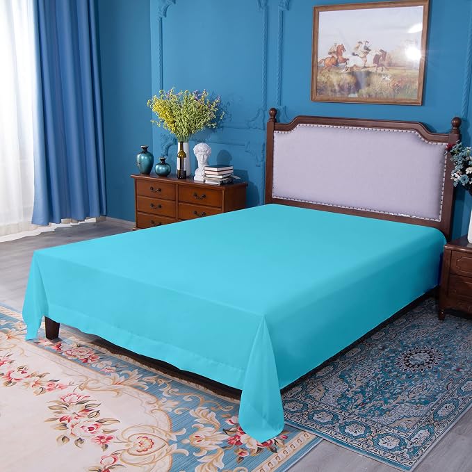 NTBAY Twin Extra-Long Flat Sheet Only - Image 5