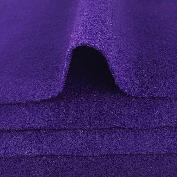 Jtnohx Color Felt, Soft Felt Sheets, 1.4mm Thick 8"x12" Handicraft Felt Fabrics - Image 3