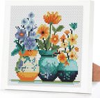 Tiwabb Flower Cross Stitch Kits by DIYHomeDecor
