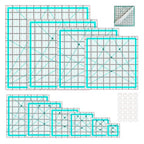 Quilting Rulers, 10 Quilting Square Ruler Templates by HUIFARI