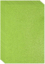 PATIKIL Light Green Shiny EVA Glitter Foam Sheet 11.8 x 7.9 Inch 2mm Thick by PATIKIL