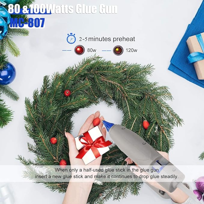 MONVICT Full Size Clear Hot Glue Sticks - Image 7