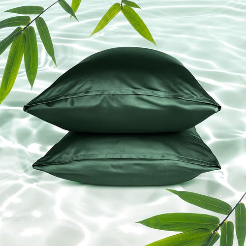 Bare Home 100% Rayon Made from Bamboo Luxury Queen Size Set of 2 Cooling by BareHome
