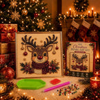 DIY Christmas Pearl Diamond Painting Art Kit by Unknown