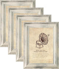 4×6 Picture Frame Set of 4, Vintage Photo Frame, Rustic Retro Picture Frame by TKYGU