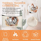 Legigo Blank Canvas Bag Zipper Pouch Makeup Bags Bulk - Image 3
